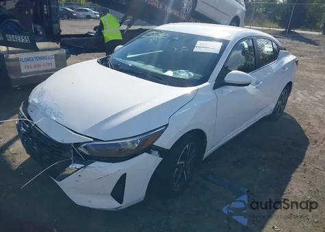 2025 Nissan Sentra Sv z USA, uszkodzony, nr VIN 3N1AB8CVXSY210623